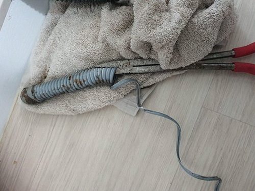 영종구 하수구막힘 배수 흐름을 다시 확인하는 처리 후 점검 모습